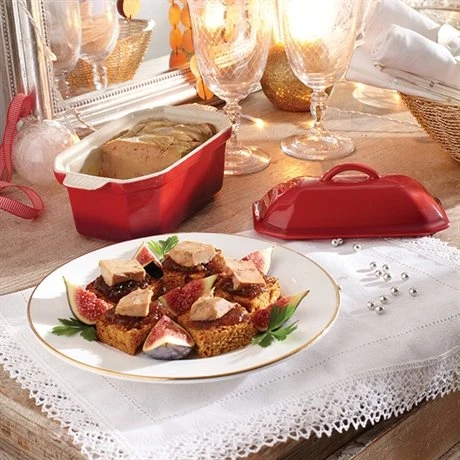 Terrine En Céramique émaillée 20,5 Cm Rouge 4 Terrine En Céramique émaillée 20,5 Cm Rouge – Image 4