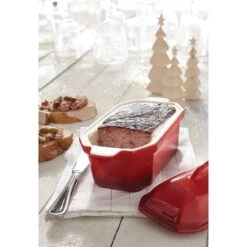 Terrine En Céramique émaillée 20,5 Cm Rouge 9 Terrine En Céramique émaillée 20,5 Cm Rouge -Cuisine À Domicile 059124 4 4 Terrine en ceramique emaillee 20 5 cm rouge Mathon