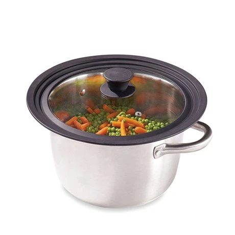 Lot 2 Poêles Avec Revêtement Dur Comme La Pierre 24 Et 28 Cm Et Couvercle Multi-diamètres 3 Lot 2 Poêles Avec Revêtement Dur Comme La Pierre 24 Et 28 Cm Et Couvercle Multi-diamètres – Image 3