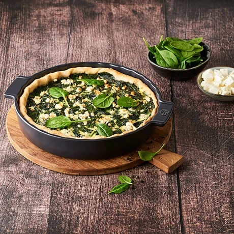 Peugeot Tourtière Céramique Ardoise 28 Cm 2 Peugeot Tourtière Céramique Ardoise 28 Cm – Image 2