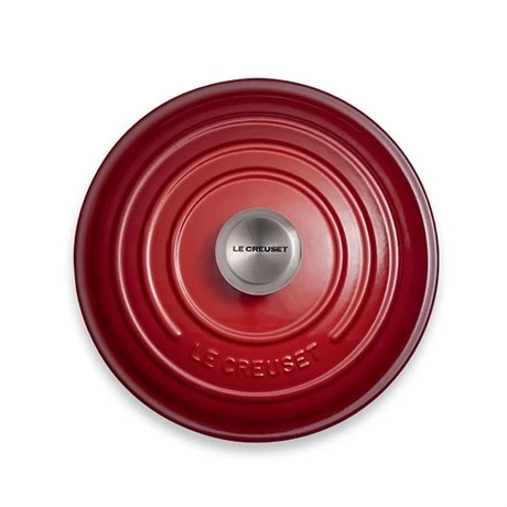 Le Creuset Cocotte Fonte Rond 24 Cm Cerise 2 Le Creuset Cocotte Fonte Rond 24 Cm Cerise – Image 2