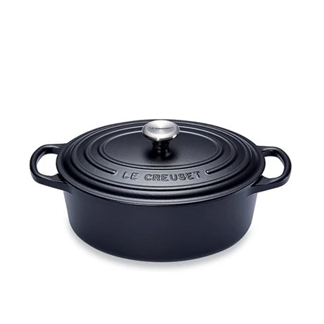 Le Creuset Cocotte Fonte Ovale 27 Cm Noir 1 Le Creuset Cocotte Fonte Ovale 27 Cm Noir