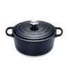 Le Creuset Cocotte Fonte Rond 20 Cm Noir Mat