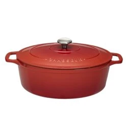 Cocotte Sublime Fonte Ovale 7,1 L 33 Cm Rubis