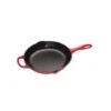 Le Creuset Grill Skillet Rond Fonte émaillée 23 Cm Cerise