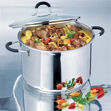 Marmite Haute En Inox 18 8 Avec Couvercle Rapid Cook 26 Cm 8,5 L 2 Marmite Haute En Inox 18 8 Avec Couvercle Rapid Cook 26 Cm 8,5 L – Image 2