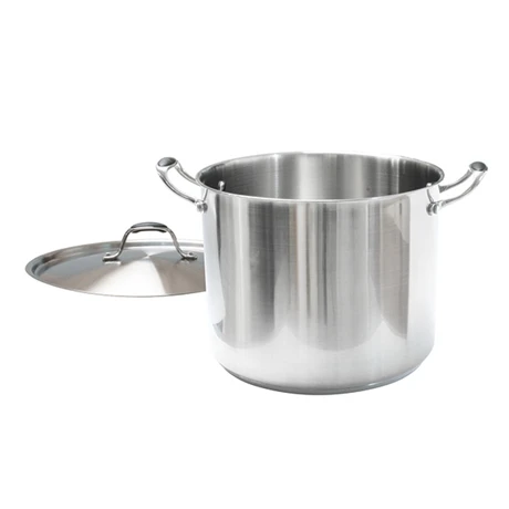 Set De Deux Faitouts En Inox Avec Couvercle 24 Cm Et 28 Cm Excell’inox 2 Set De Deux Faitouts En Inox Avec Couvercle 24 Cm Et 28 Cm Excell’inox – Image 2