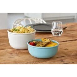 Meilleures ventes -Cuisine À Domicile 301290 1 2 Bol multifonction Cirqula 3000 ml Nordic White Mepal