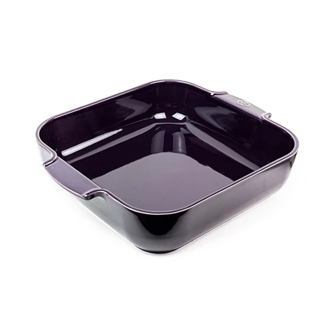 Peugeot Plat à Four Carré En Céramique Appolia Aubergine 36 Cm 1 Peugeot Plat à Four Carré En Céramique Appolia Aubergine 36 Cm