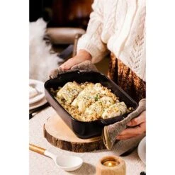 Peugeot Plat à Four Céramique Appolia Rectangulaire Noir Mat 36 Cm -Cuisine À Domicile 301367 2 2 Plat a four ceramique Appolia rectangulaire noir mat 36 cm Peugeot