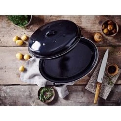 BEKA Roaster émail Roasty Cook 32 Cm 5 BEKA Roaster émail Roasty Cook 32 Cm -Cuisine À Domicile 383001 2 1 Roaster email Roasty Cook 32 cm Beka