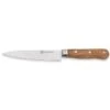 Couteau Chef Bois D'olivier Lame Inox 15 Cm