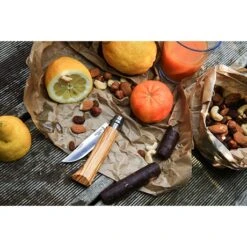 Opinel Couteau Pliant N°06 Inox 7 Cm Manche En Olivier -Cuisine À Domicile 471212 2 3 Couteau pliant N 06 Inox 7 cm manche en Olivier Opinel