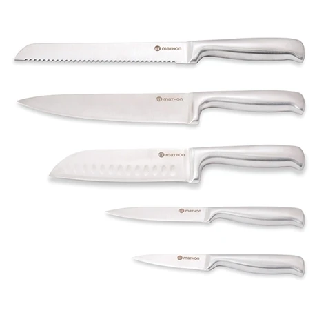 Set De 5 Couteaux De Cuisine En Inox 1 Set De 5 Couteaux De Cuisine En Inox