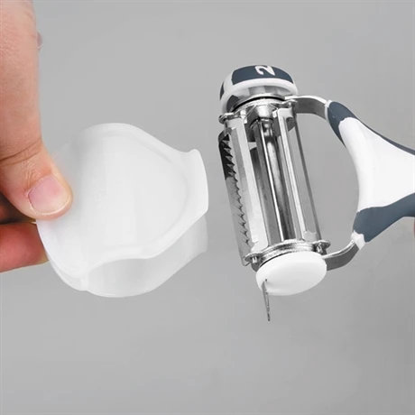 Eplucheur Y 3 Lames Tournantes Inox 2 Eplucheur Y 3 Lames Tournantes Inox – Image 2