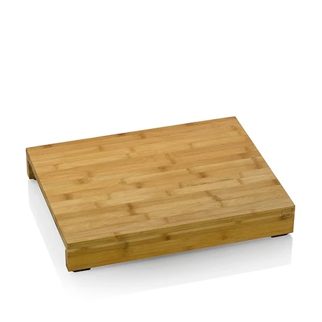 Planche à Découper Bambou 46 Cm Kenina 3 Inserts Acier Inoxydable 2 Planche à Découper Bambou 46 Cm Kenina 3 Inserts Acier Inoxydable – Image 2