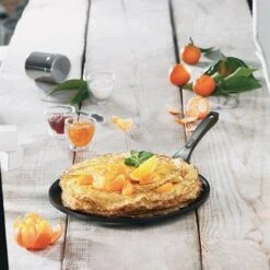 Lot Crêpière Revêtement Anti Adhérent 28 Cm Et Kit Crêpes -Cuisine À Domicile 48919 1 1 Lot crepiere revetement anti adherent 28 cm et kit crepes Mathon