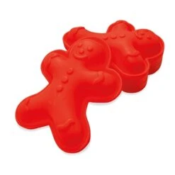 6 Moules En Silicone Bonhomme Pain D’épices