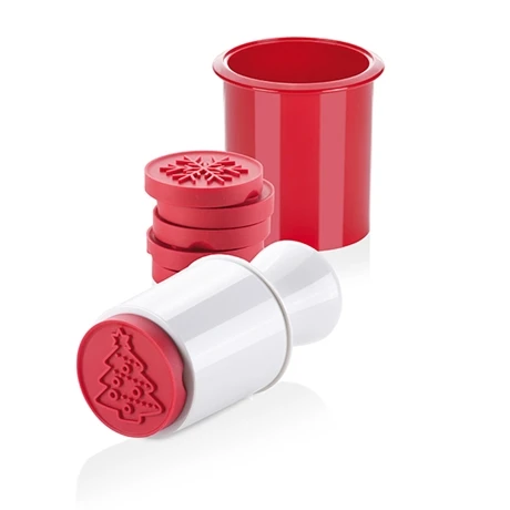 Tampon à Biscuits Noël 6 Décors Delicia 1 Tampon à Biscuits Noël 6 Décors Delicia