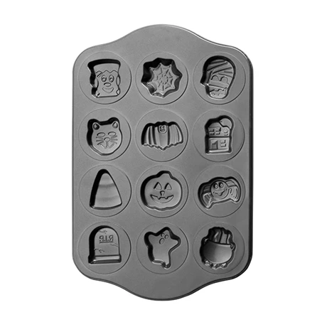 Ibili Plaque En Acier 12 Biscuits Halloween 1 Ibili Plaque En Acier 12 Biscuits Halloween