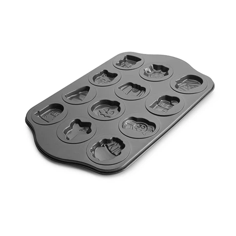 Ibili Plaque En Acier 12 Biscuits Halloween 2 Ibili Plaque En Acier 12 Biscuits Halloween – Image 2