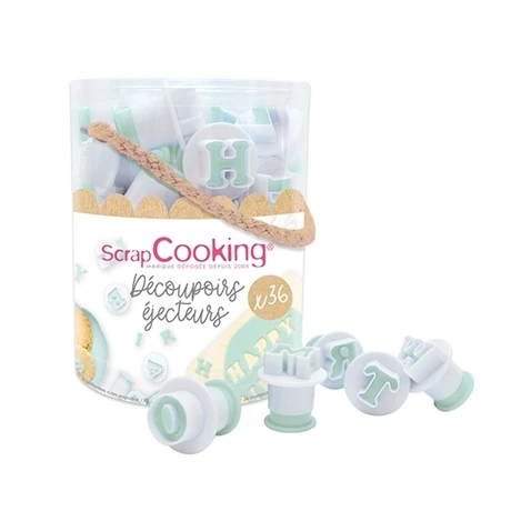 Emporte-pièces Lettres Et Chiffres 1 Emporte-pièces Lettres Et Chiffres