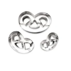 Patisse Set De 3 Emporte-pièces Bretzel 5 Patisse Set De 3 Emporte-pièces Bretzel -Cuisine À Domicile 570018 2 2 Set de 3 emporte pieces Bretzel Patisse