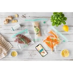 Kit Pompe Et Sacs Sous Vide STOR’EAT F93867 7 Kit Pompe Et Sacs Sous Vide STOR’EAT F93867 -Cuisine À Domicile 606062 2 3 Kit pompe et sacs sous vide STOR EAT F93867 Mastrad