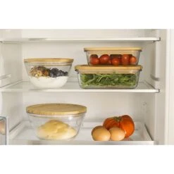 Bol à Mixer Rond Couvercle Bambou 0.7L -Cuisine À Domicile 623014 2 1 Bol a mixer rond couvercle bambou 0 7L Pebbly