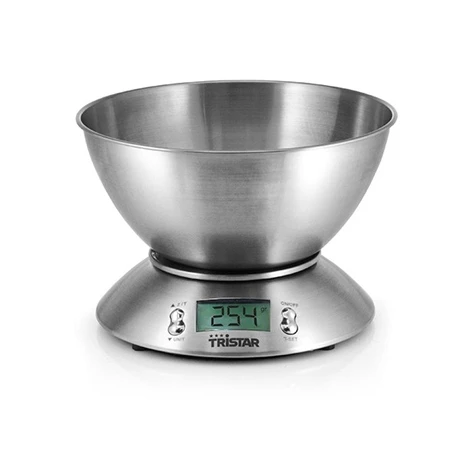 Tristar Balance De Cuisine Inox 5 Kg 2,5 L 1 Tristar Balance De Cuisine Inox 5 Kg 2,5 L