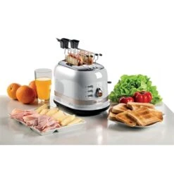 Ariete Toaster Moderna 2 Fentes 815 W 149 Blanc 8 Ariete Toaster Moderna 2 Fentes 815 W 149 Blanc -Cuisine À Domicile 700048 3 1 Toaster moderna 2 fentes 815 W 149 Blanc Ariete