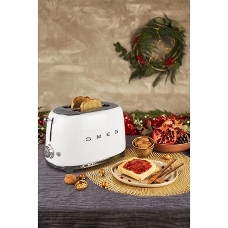Smeg Toaster 2 Tranches 950 W TSF01WHEU Blanc 3 Smeg Toaster 2 Tranches 950 W TSF01WHEU Blanc – Image 3