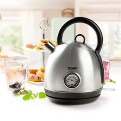 Domo Bouilloire Rétro 1,7 L 2200 W DO9230WK 6 Domo Bouilloire Rétro 1,7 L 2200 W DO9230WK -Cuisine À Domicile 702011 1 1 Bouilloire retro 1 7 L 2200 W DO9230WK Domo