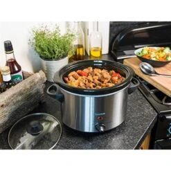 Bestron Mijoteuse électrique 3,5 L - 180 W -Cuisine À Domicile 713006 4 3 Mijoteuse electrique 3 5 L 180 W Bestron