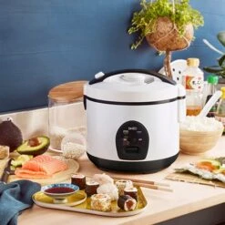 Cuisine À Domicile -Cuisine À Domicile 713010 1 1 Cuiseur a riz inox 3L 500 W Simeo