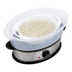 Tristar Cuiseur Vapeur électrique 3 Niveaux 1200 W VS-3914 -Cuisine À Domicile 71577 3 1 Cuiseur vapeur electrique 3 niveaux 1200 W VS 3914 Tristar