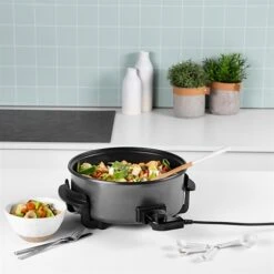 Tristar Faitout électrique 5 L Avec Couvercle 1 500 W PZ-9135 -Cuisine À Domicile 718002 3 2 Faitout electrique 5 L avec couvercle 1 500 W PZ 9135 Tristar