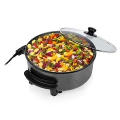 Tristar Faitout électrique 5 L Avec Couvercle 1 500 W PZ-9135 -Cuisine À Domicile 718002 4 2 Faitout electrique 5 L avec couvercle 1 500 W PZ 9135 Tristar