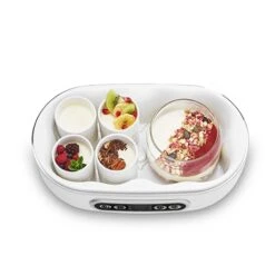 Lot De 8 Pots De Yaourt Céramique Avec Couvercle 125 Ml Blanc 5 Lot De 8 Pots De Yaourt Céramique Avec Couvercle 125 Ml Blanc -Cuisine À Domicile 720053 2 2 Lot de 8 pots de yaourt ceramique avec couvercle 125 ml blanc Simeo