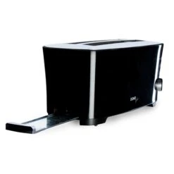 Set Grille-pain Cool Touch 2 Tranches Et Pince à Toast En Bois -Cuisine À Domicile 729023 1 1 Set grille pain cool touch 2 tranches et pince a toast en bois