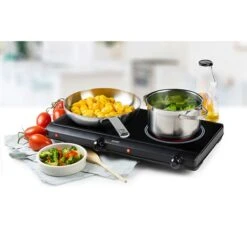 Domo Plaque De Cuisson En Céramique DO339KP 9 Domo Plaque De Cuisson En Céramique DO339KP -Cuisine À Domicile 740075 4 1 Plaque de cuisson en ceramique DO339KP Domo