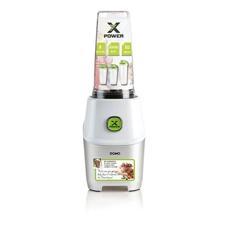 Domo Blender Xpower Et 3 Bouteilles 1000 W DO700BL 5 Domo Blender Xpower Et 3 Bouteilles 1000 W DO700BL – Image 5