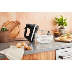 KitchenAid Batteur à Main électrique 6 Vitesses 60 W Noir Onyx 5KHM6118EOB -Cuisine À Domicile 760355 4 2 Batteur a main electrique 6 vitesses 60 W noir onyx 5KHM6118EOB Kitchenaid