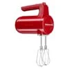 KitchenAid Batteur à Main électrique Sans Fil 7 Vitesses Rouge Empire 5KHMB732EER