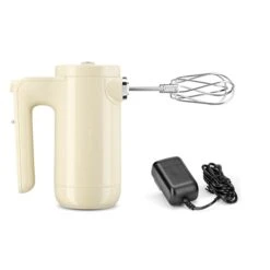 KitchenAid Batteur à Main électrique Sans Fil 7 Vitesses Crème 5KHMB732EAC 7 KitchenAid Batteur à Main électrique Sans Fil 7 Vitesses Crème 5KHMB732EAC -Cuisine À Domicile 760358 2 2 Batteur a main electrique sans fil 7 vitesses creme 5KHMB732EAC Kitchenaid