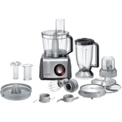 Bosch Robot De Cuisine MultiTalent 8 Noir Inox MC812M844 1250 W