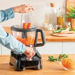 Moulinex Robot Double Force 1000 W FP821811 Noir 6 Moulinex Robot Double Force 1000 W FP821811 Noir -Cuisine À Domicile 761058 2 2 Robot double force 1000 W FP821811 noir Moulinex