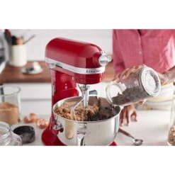 KitchenAid Robot Pâtissier Multifonction Avec Crémaillère Artisan Rouge Empire 500 W 5KSM7580XEER -Cuisine À Domicile 76121 2 11 Robot patissier multifonction avec cremaillere Artisan rouge empire 500 W 5KSM7580XEER Kitchenaid