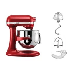 KitchenAid Robot Pâtissier Multifonction Avec Crémaillère Artisan Rouge Empire 500 W 5KSM7580XEER -Cuisine À Domicile 76121 3 11 Robot patissier multifonction avec cremaillere Artisan rouge empire 500 W 5KSM7580XEER Kitchenaid