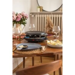 LIVOO Appareil à Raclette 6 Personnes 800 W DOC207 -Cuisine À Domicile 780180 2 2 Appareil a raclette 6 personnes 800 W DOC207 Livoo